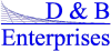 [D & B Enterprises Logo]